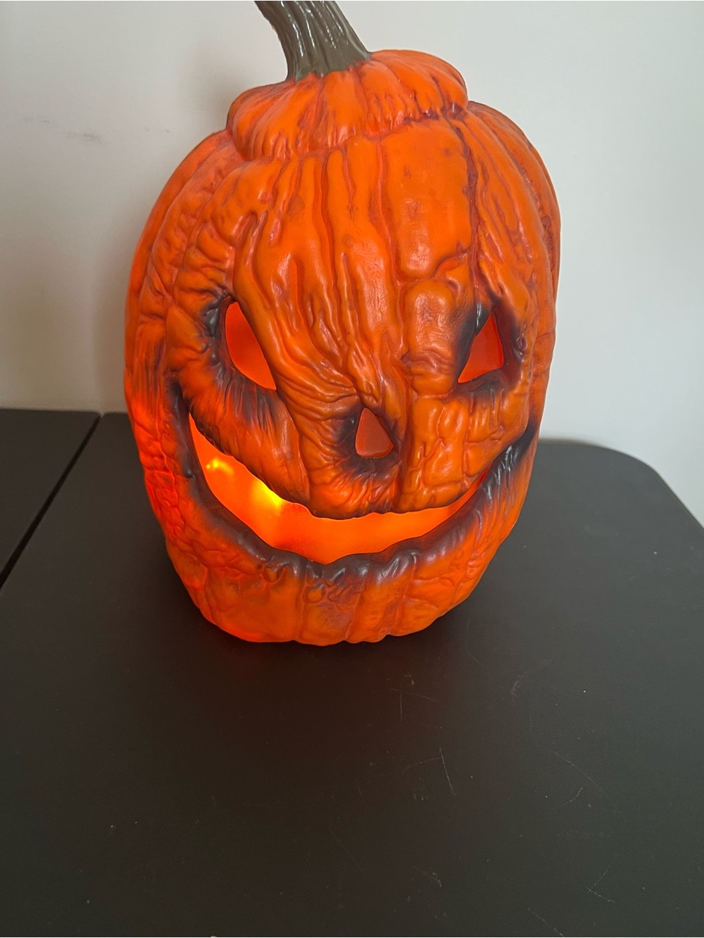 Halloween Animated Jack-O'-Lantern Pumpkin Accent Light - Orange